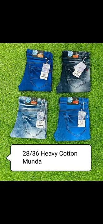 Heavy jeans uploaded by Jai kaali garment on 5/13/2023