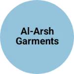Business logo of Al-arsh garments