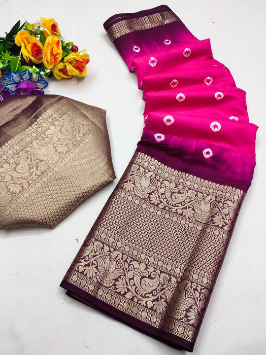 Launching Sibbori Print Kanjivaram saree 

 uploaded by Miss Lifestyle on 5/13/2023