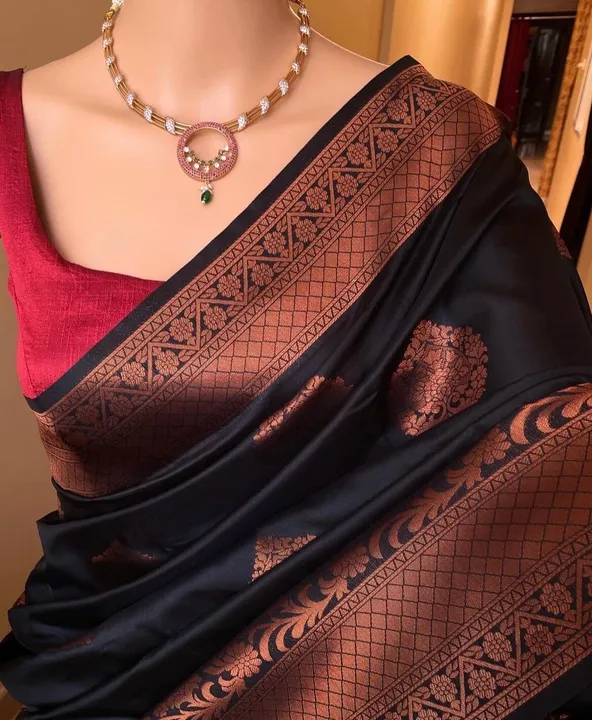 Rich pallu with allover buti design saree  uploaded by DHANANJAY CREATIONS on 5/13/2023