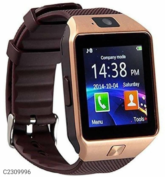 Post image *Product Name:* DZ09 Black Smart Watch

*Details:*
Product Name: DZ09 Black Smart Watch Wrist Watch Phone with Camera &amp;amp; SIM Card Support (black) Package Contains: It has 1 Piece of Smart Watch Material: Plastic Color: Brown Combo/ Set Of: Pack of 1 Weight: 70

💥 *FREE Shipping* (फ्री शिपिंग)
💥 *FREE COD* (फ्री केश ऑन डिलीवरी)