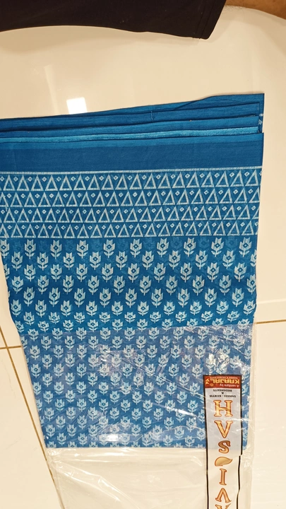 Cotton saree uploaded by Rani sati vastar bhandar chirawa main market  on 5/13/2023