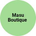 Business logo of MASU BOUTIQUE