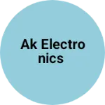 Business logo of Ak electronics