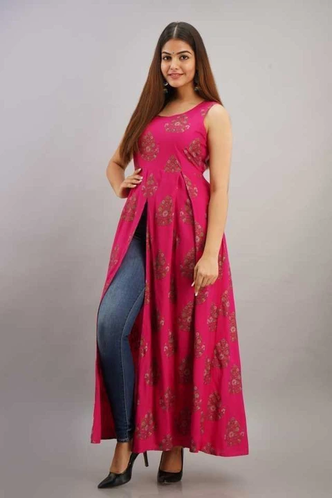 ShopnSakhi Rani Pink Kurta Set for Women Online – Sushram