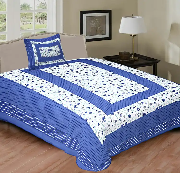 Bedsheet with one pillow cover  uploaded by business on 5/13/2023