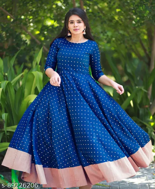 Gown anarkali style  uploaded by Panghat collection on 5/13/2023