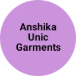 Business logo of Anshika unic garments