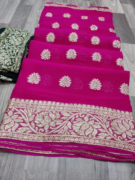 💖💖new Launching💖💖🥰🥰🥰🥰🥰🥰😍



🥰🥰big sele pure Georgette jaipuri die with beautiful rose  uploaded by Gotapatti manufacturer on 5/14/2023