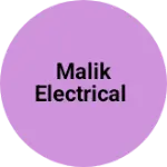 Business logo of Malik Electrical