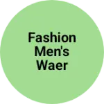 Business logo of Fashion men's waer