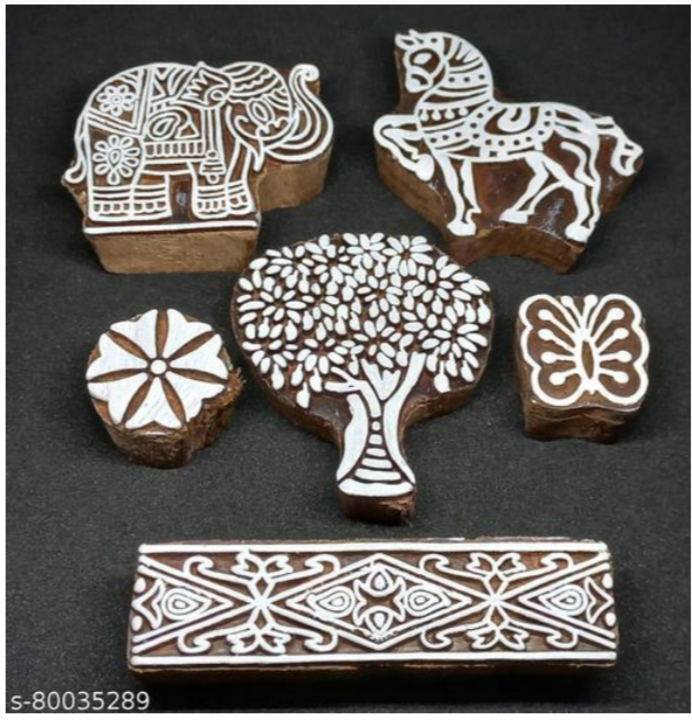 Factory Store Images of SK WOODEN PRINTING BLOCK