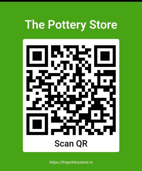 Visiting card store images of The Pottery Store