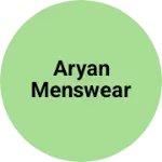 Business logo of Aryan menswear