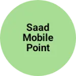 Business logo of SAAD MOBILE POINT