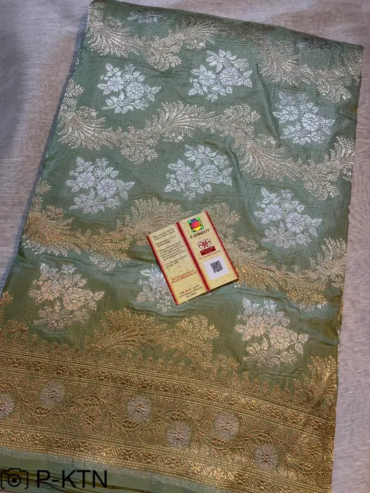Pure katan silk saree  uploaded by M S fabrics on 5/14/2023