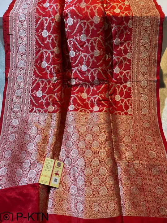 Pure katan silk saree with  uploaded by M S fabrics on 5/14/2023