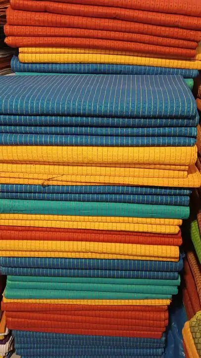 Kantha stitch plain dye fabrics  uploaded by Isha Fabrex on 5/30/2024