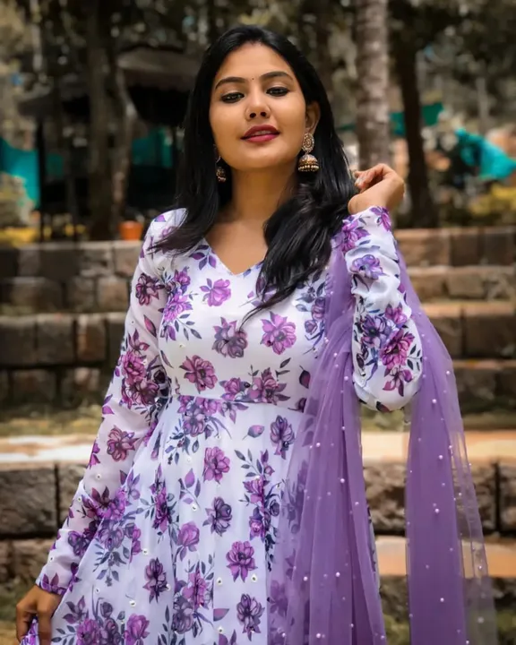 Anarkali gown uploaded by Sharma studio on 5/14/2023