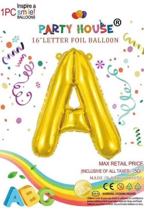 Foil balloon  uploaded by Prince Marketing  on 3/9/2021