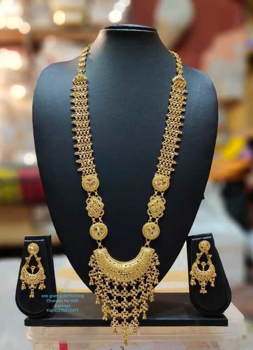 1gm gold Chandan har  uploaded by  KFashion Forming Jewellery on 3/9/2021