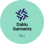 Business logo of Dablu garments