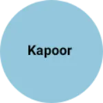 Business logo of Kapoor