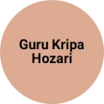 Business logo of Guru kripa manufacturing lot.