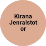 Business logo of Kirana jenralstotor