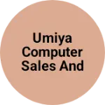 Business logo of Umiya Computer Sales And Service