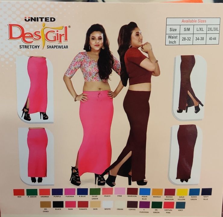 Post image Desi girl Pure cotton Saree Shapewear . 
Full stock available 

Minimum order -25 pcs (Only Wholesale) 

Rs 260 only/- 

MRP -419

For Order CALL ON 6361606448, 
9036746639

25 COLOURS STOCK AVAILABLE 
L/XL.  &amp;. 2XL/3XL SIZES AVAILABLE 🔥