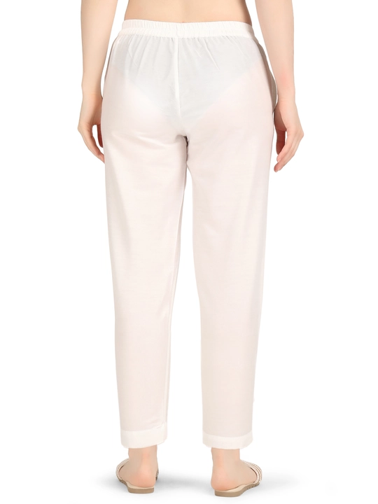 Women white trouser ( kurti pant) uploaded by NOORI LIBAAS on 5/14/2023