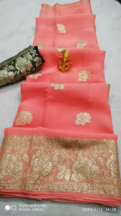Pure gorjet jari saree uploaded by Deepika Designer Saree on 5/14/2023