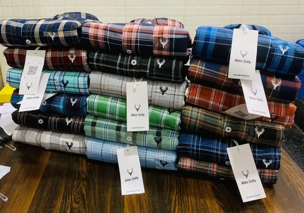 Allen Solly shirts uploaded by VARDHAK COLLECTION  on 5/14/2023