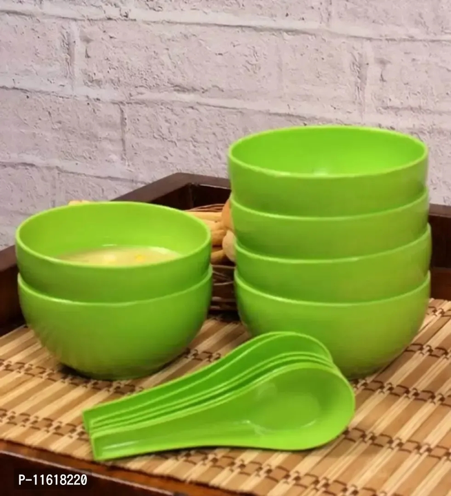 Post image Hey! Checkout my new product called
Set Of 6 Green Soup Bowl,Maggi Bowl ,Namkeen Bowl  -

 .