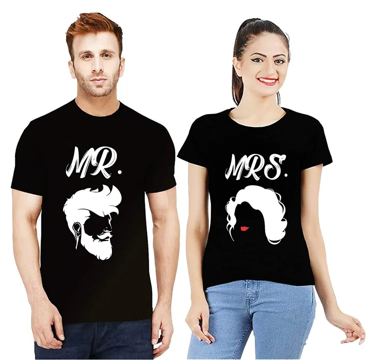 Tshirt for Mr.and Mrs. uploaded by Antilia Fashion Collection on 5/31/2024