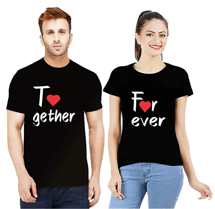 Tshirt for Couples  uploaded by Antilia Fashion Collection on 5/14/2023
