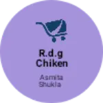 Business logo of R.d.g chiken poshak mahal