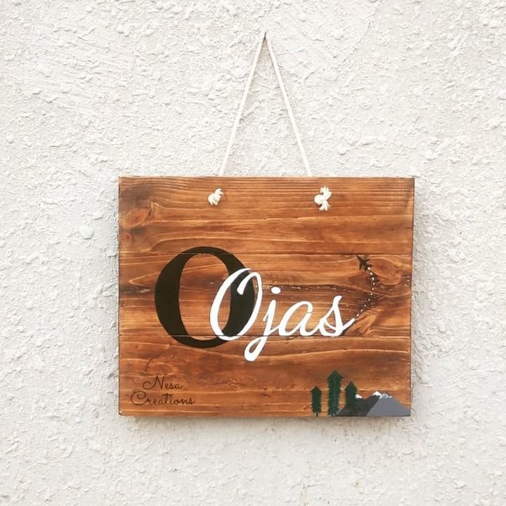 Personalized Wooden Name Sign uploaded by Nesa Creations on 3/9/2021
