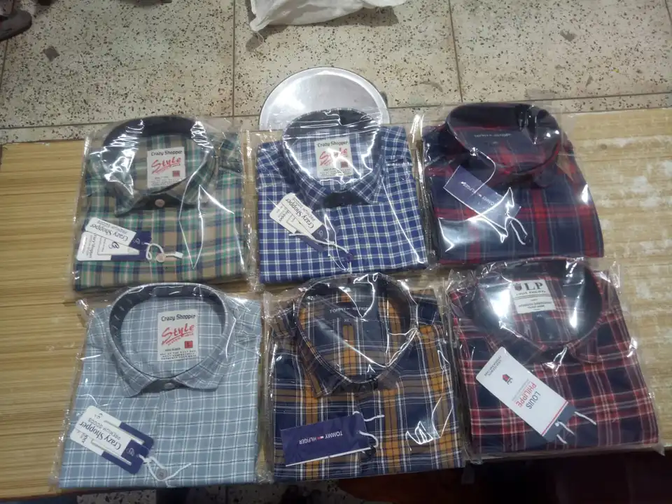 Assorment Cotton Check Shirts uploaded by CRIBET on 5/14/2023