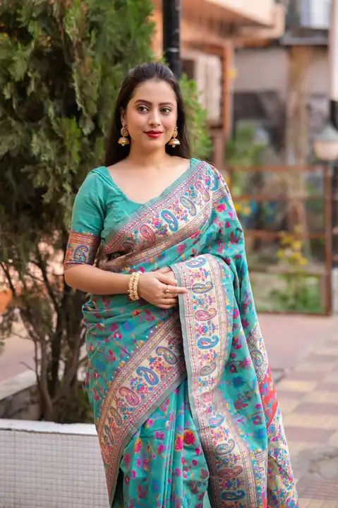 Kashmiri silk saree  uploaded by SAURYA LIFE STYLE on 5/14/2023