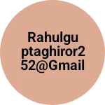 Business logo of rahulguptaghiror252@gmail.com