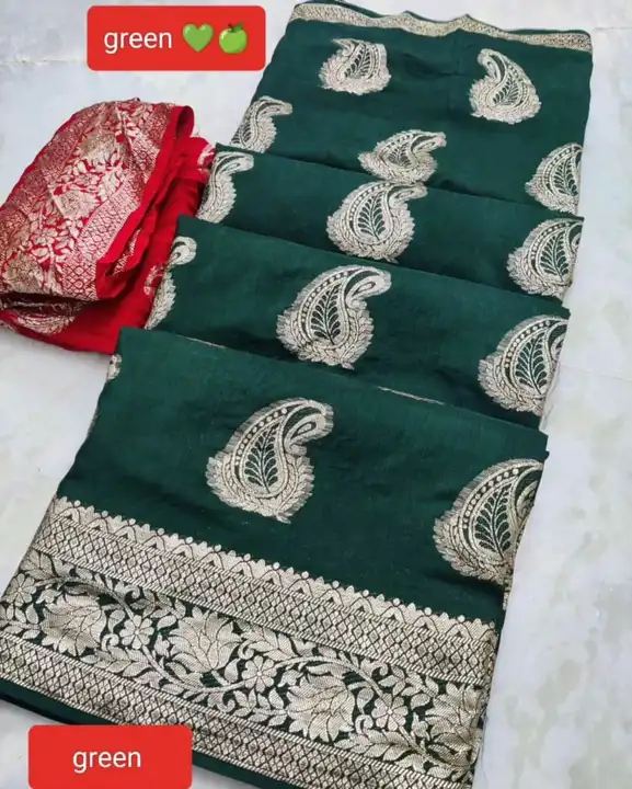 Russian silk saree  uploaded by SAURYA LIFE STYLE on 5/14/2023