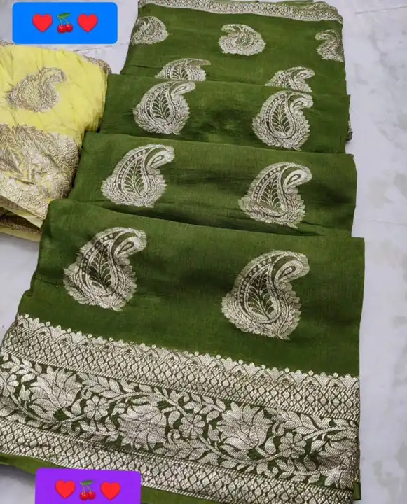 Russian silk saree  uploaded by SAURYA LIFE STYLE on 5/14/2023