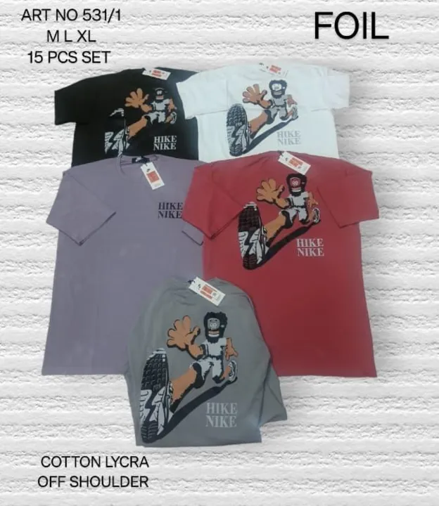 Lycra t shirts  uploaded by Khatri fashions on 5/14/2023