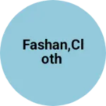 Business logo of Fashan,cloth