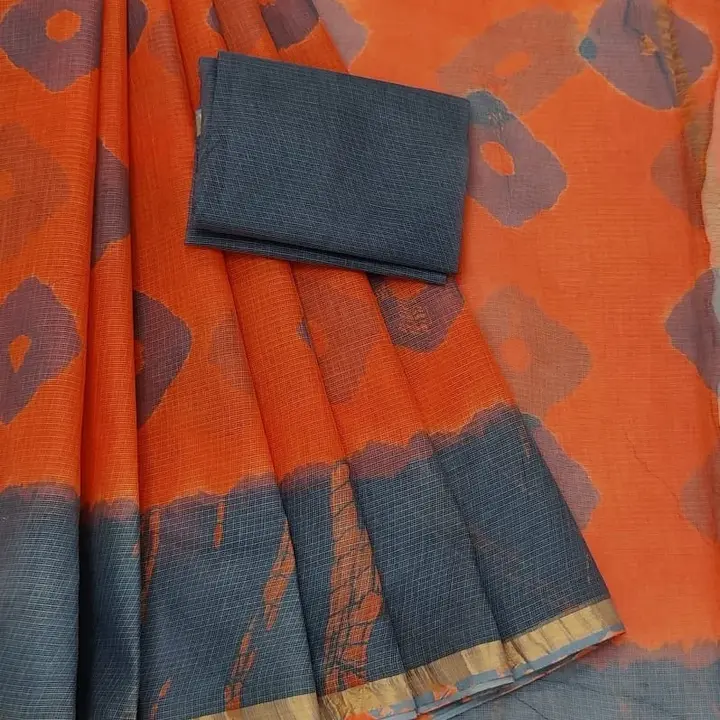 Pure Kota cotton saree  uploaded by Ansari Handloom on 5/14/2023