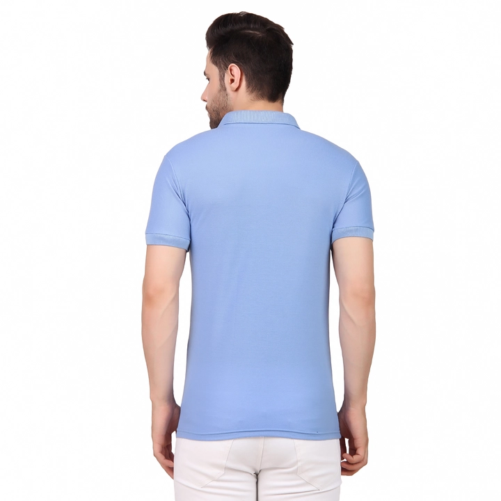 Polo T shirt for Men Sky Blue uploaded by Urban Rod on 5/14/2023