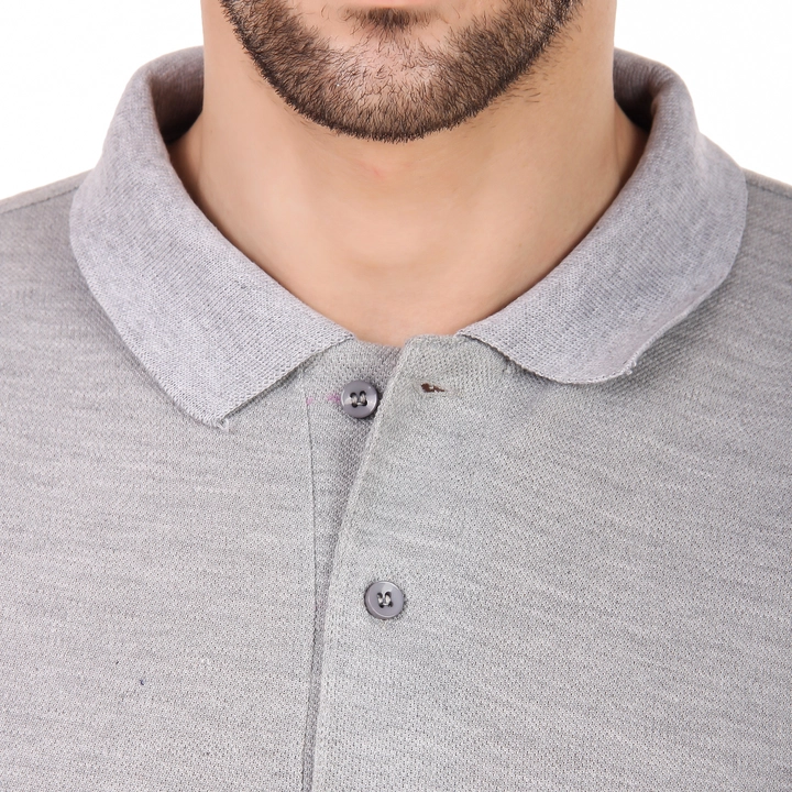 Polo T Shirt For Men Grey uploaded by Urban Rod on 5/14/2023