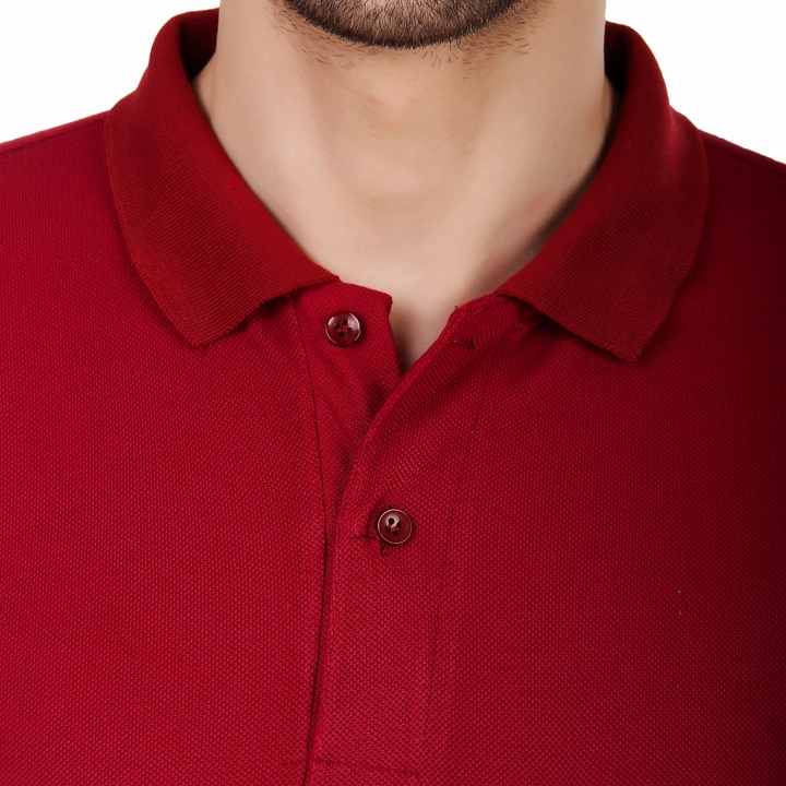 Polo T Shirt For Men Maroon uploaded by Urban Rod on 5/14/2023